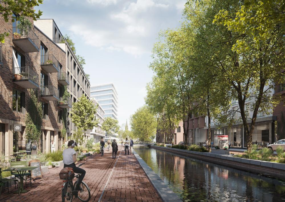Impressie straatbeeld Nieuw Legmeer