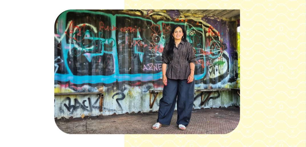 Stella voor jeugdhokje met graffiti erop