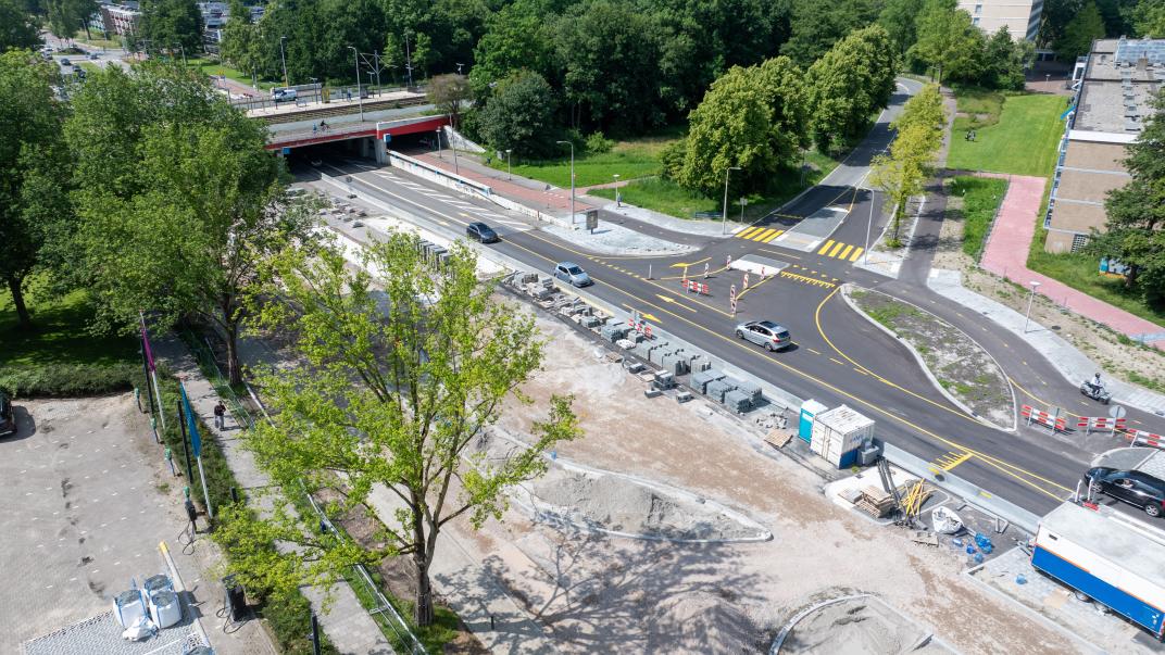 Oranjebaan in aanleg