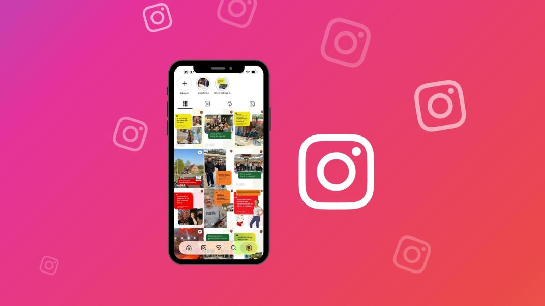 Instagram-pagina van Werken Voor Amstelveen